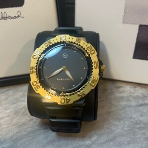 NOVE Trident Black Gold Swiss Made Watch | Sapphire Crystal | Luxury Diver